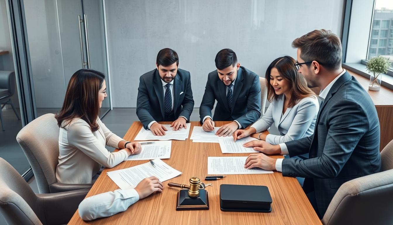 Property settlement documents and transfer review